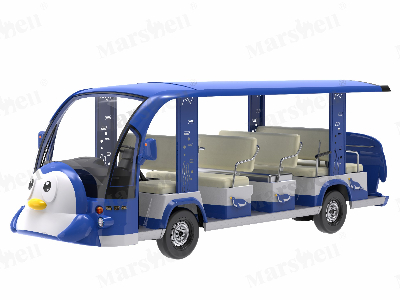 企鹅主题造型电动观光车