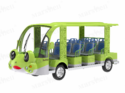 青蛙主题造型电动观光车