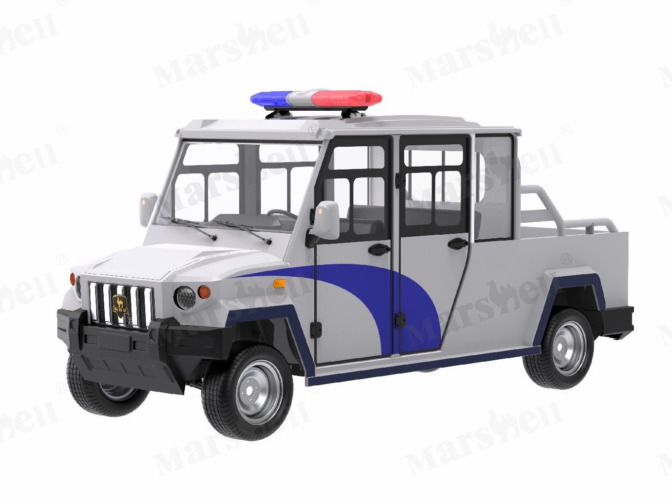 五座货斗电动巡逻车 DP-8A-3F